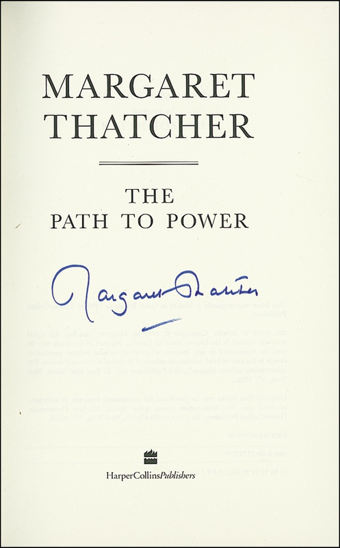 Lot 212 Margaret Thatcher