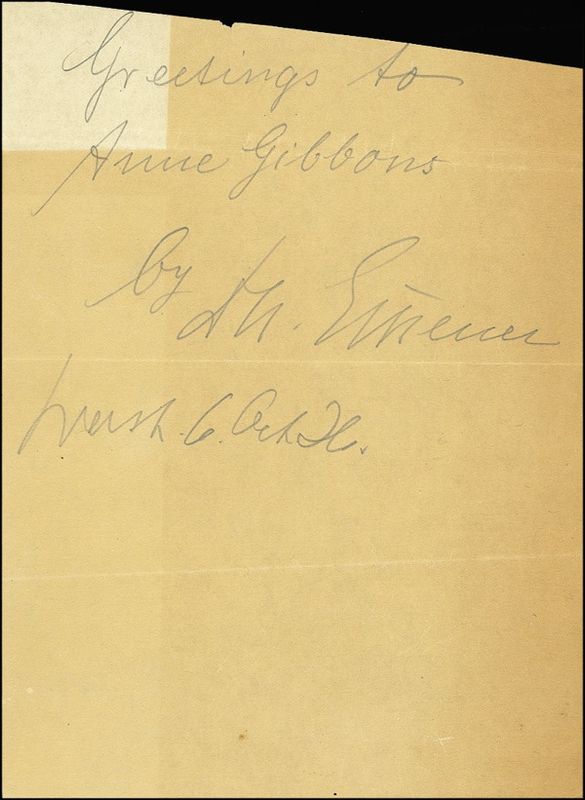 Lot 323 Graf Zeppelin: Eckener, Hugo