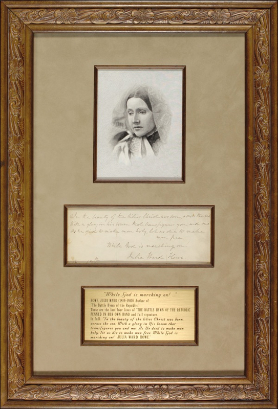 Lot 372 Julia Ward Howe