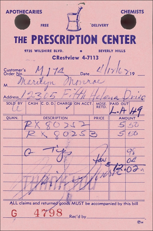 Lot 942 Marilyn Monroe