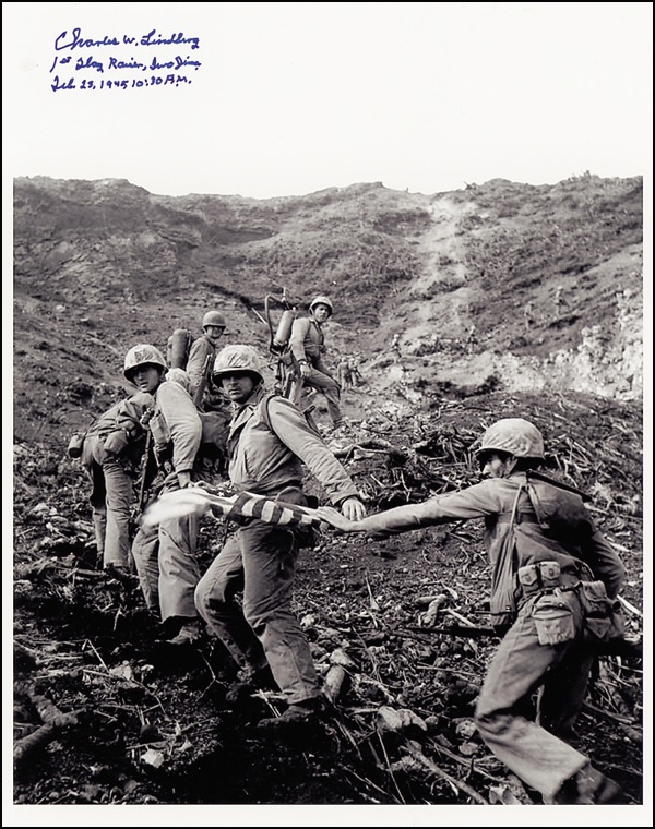 Lot 254 Iwo Jima: Lindberg, Charles