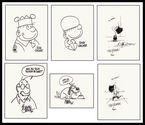 Lot 417 Cartoonists