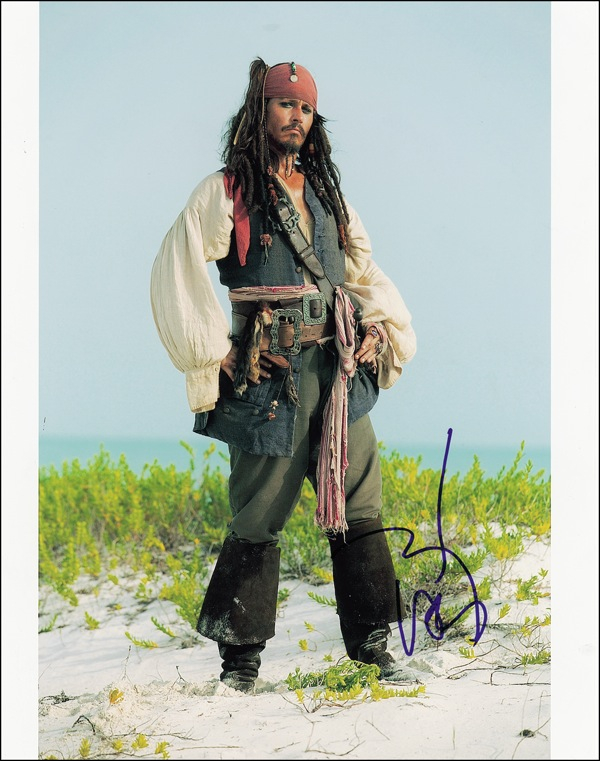 Lot 798 Johnny Depp