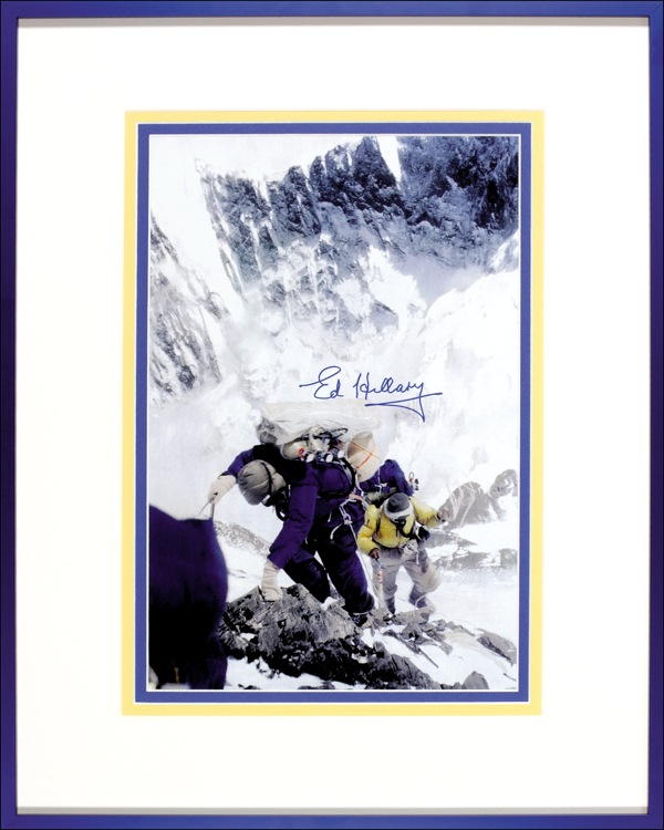 Lot 156 Edmund Hillary