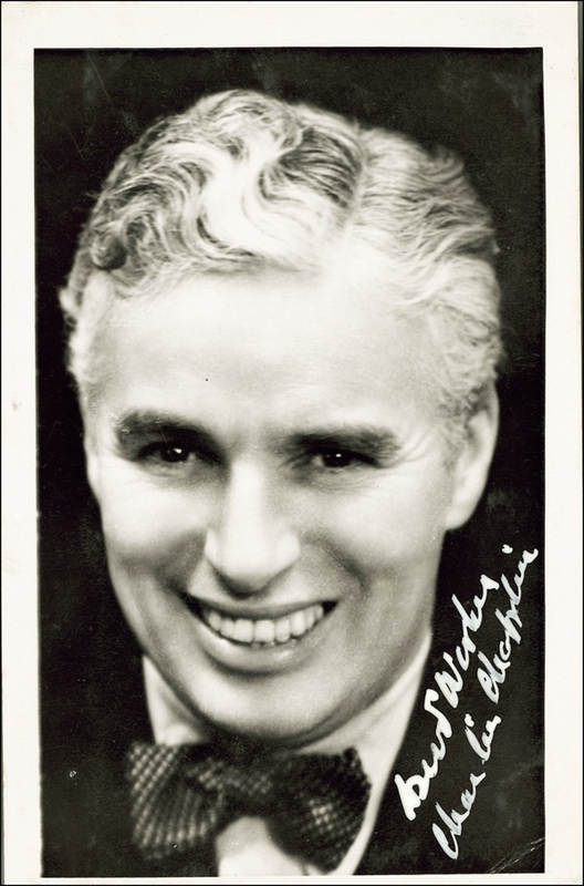 Lot 763 Charlie Chaplin