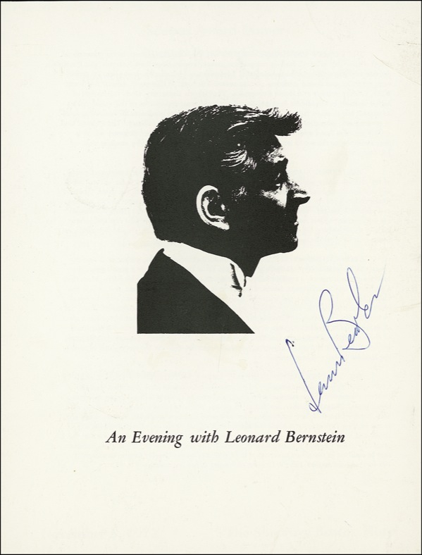 Lot 478 Leonard Bernstein