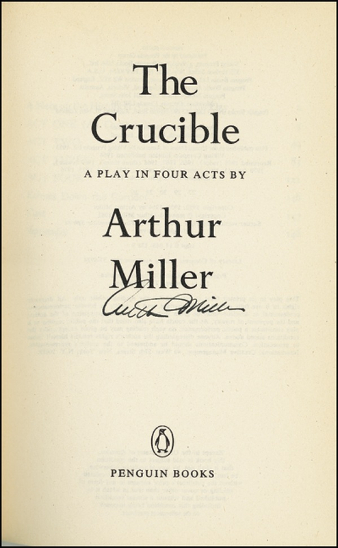 Lot 383 Arthur Miller