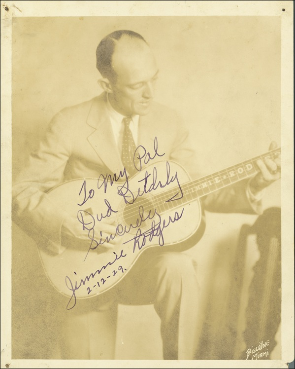 Lot 632 Jimmie Rodgers