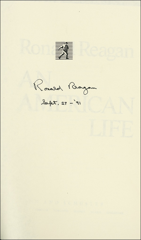 Lot 61 Ronald Reagan