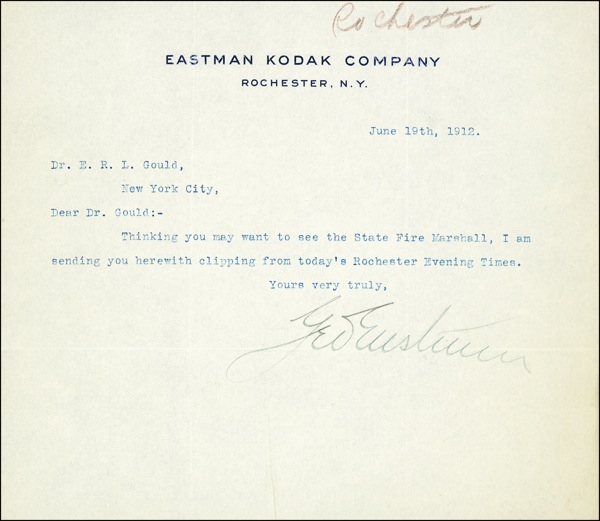 Lot 125 George Eastman