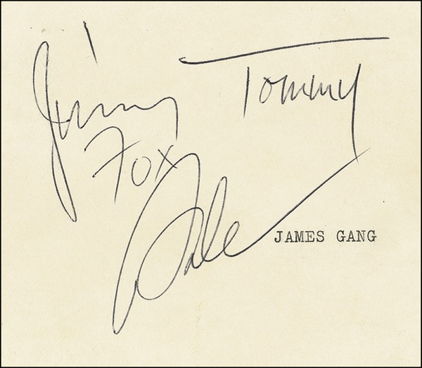 Lot 483 Tommy Bolin and the James Gang