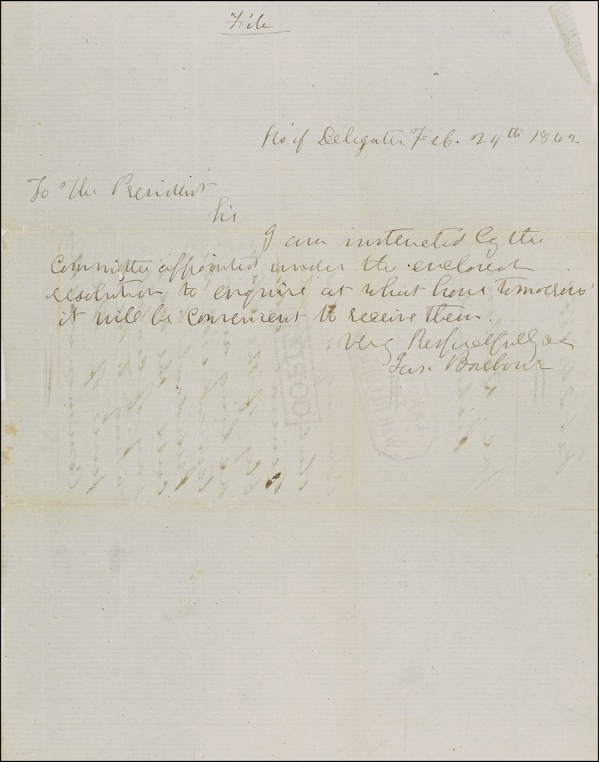 Lot 91 Judah P. Benjamin