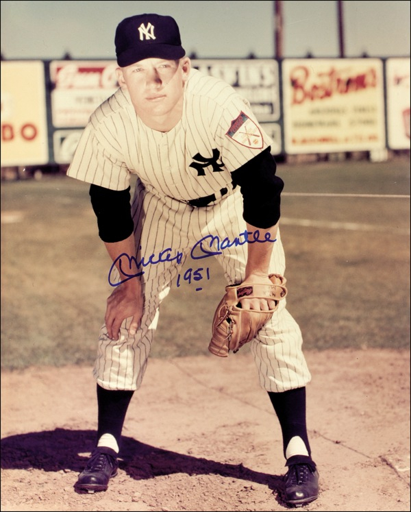 Lot 1356 Mickey Mantle