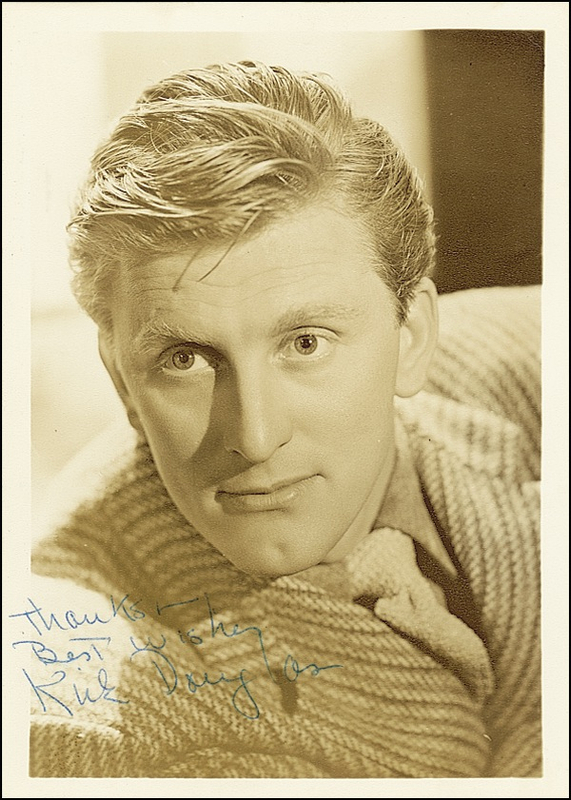 Lot 807 Kirk Douglas