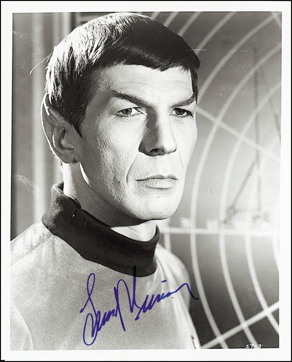 Lot 1036 Star Trek: Shatner and Nimoy