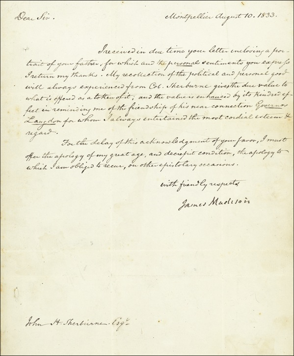 Lot 45 James Madison