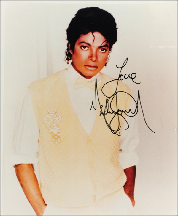 Lot 552 Michael Jackson