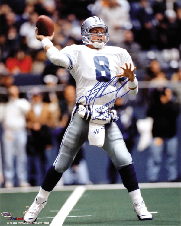 Lot 1108 Troy Aikman