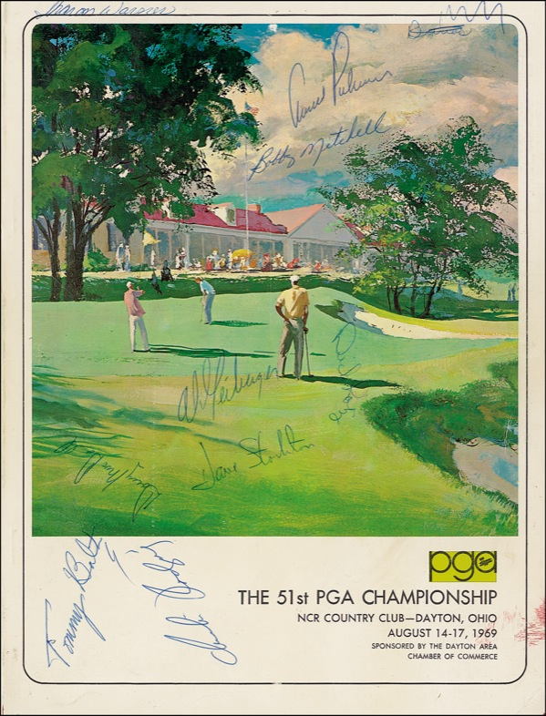 Lot 1406 Arnold Palmer: 1969 PGA Championship