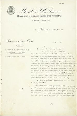 Lot #188 Benito Mussolini - Image 2