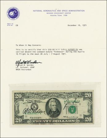 Lot #299 Apollo 15 - Image 1