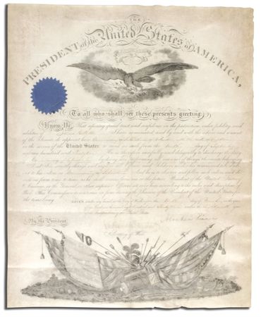 Lot #44 Abraham Lincoln - Image 1