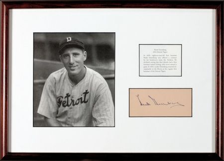 Lot #1290 Hank Greenberg - Image 1
