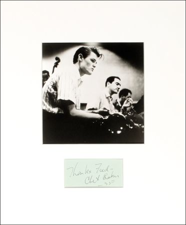 Lot #451 Chet Baker - Image 1