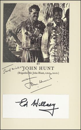 Lot #155 Edmund Hillary - Image 1