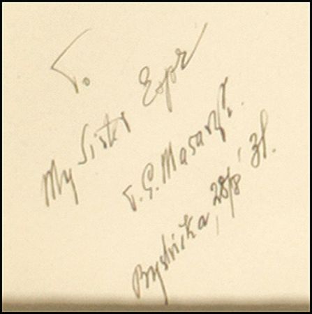 Lot #183 Tomas G. Masaryk - Image 3