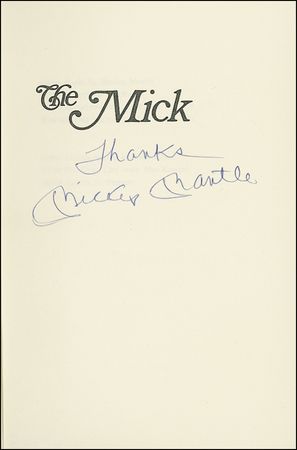 Lot #1353 Mickey Mantle - Image 1