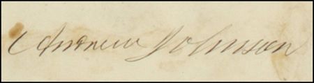 Lot #38 Andrew Johnson - Image 3