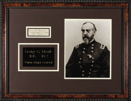 Lot #269 George C. Meade - Image 1