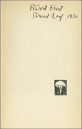 Lot #362 Robert Frost - Image 1