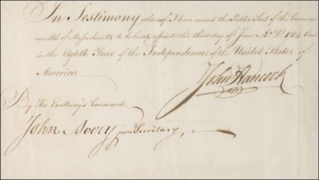 Lot #150 John Hancock - Image 2