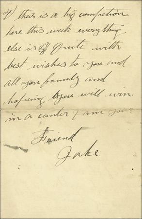 Lot #1325 Jake Kilrain - Image 1