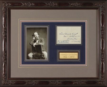 Lot #357 Charles Dickens - Image 1