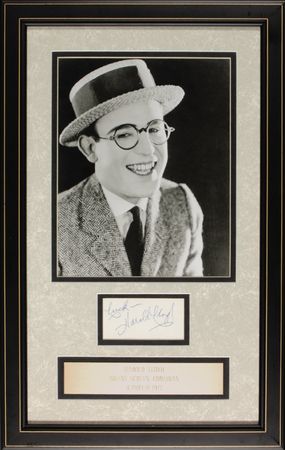 Lot #918 Harold Lloyd - Image 1