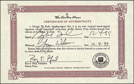 Lot #6 George W. Bush - Image 3