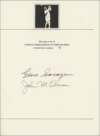 Lot #1457 Gene Sarazen - Image 3