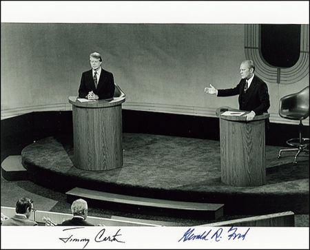 Lot #23 Gerald Ford and Jimmy Carter