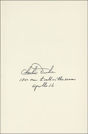 Lot #318 Charlie Duke - Image 1
