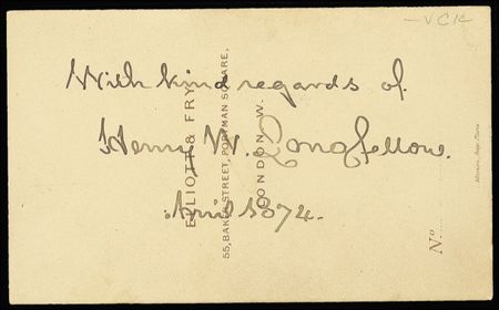 Lot #379 Henry Wadsworth Longfellow - Image 1