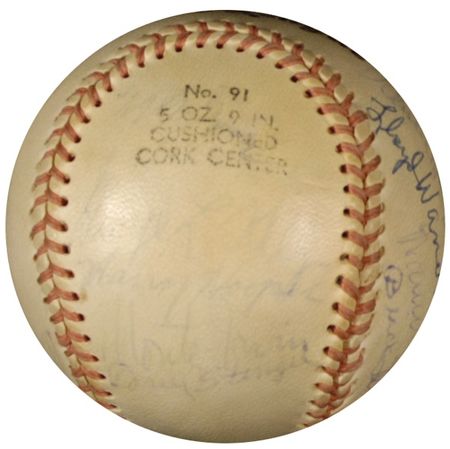 Lot #1132 Baseball Hall of Famers - Image 1