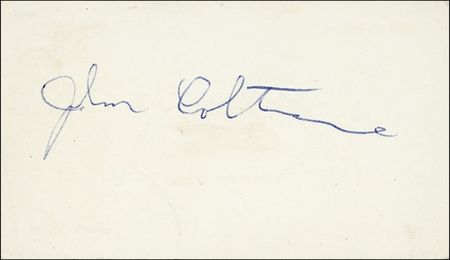 Lot #506 John Coltrane - Image 1