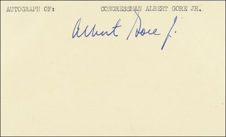 Lot #13 Bill Clinton and Al Gore - Image 2