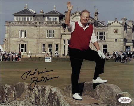 Lot #1384 Jack Nicklaus and Arnold Palmer - Image 2