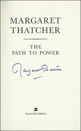 Lot #212 Margaret Thatcher - Image 1