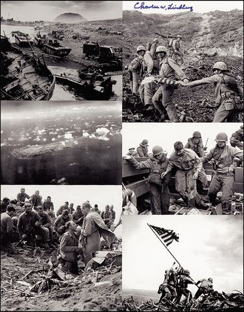 Lot #254 Iwo Jima: Lindberg, Charles - Image 2