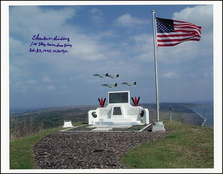 Lot #254 Iwo Jima: Lindberg, Charles - Image 3